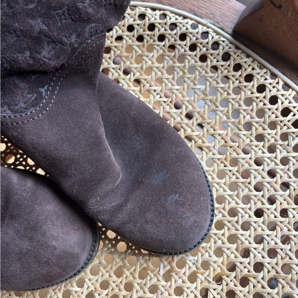 Louis Vuitton monogram brown suede Winter Boots - Picture 5 of 12